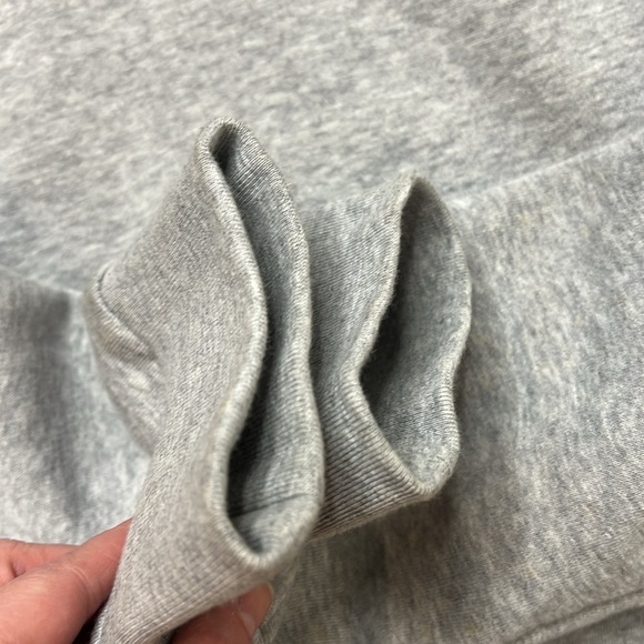 Frank & Oak Fleece Bomber Jacket in Vintage Gray Size M - Picture 6 of 9